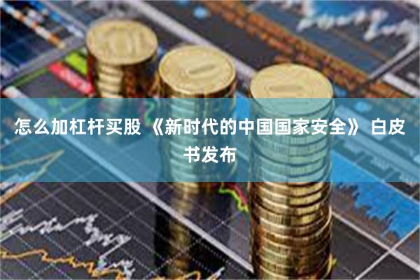 怎么加杠杆买股 《新时代的中国国家安全》 白皮书发布