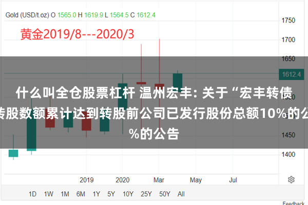什么叫全仓股票杠杆 温州宏丰: 关于“宏丰转债”转股数额累计达到转股前公司已发行股份总额10%的公告