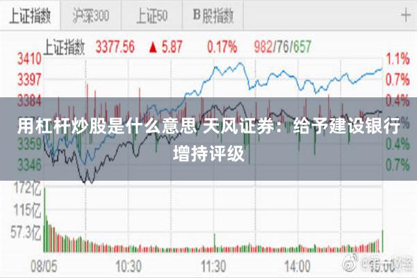 用杠杆炒股是什么意思 天风证券：给予建设银行增持评级
